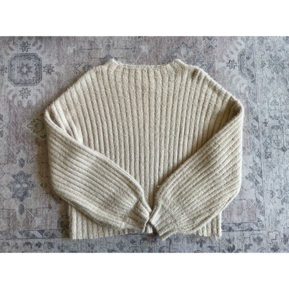 Lovers + Friends Beige Ribbed Lovely Sweater - Picture 4 of 7